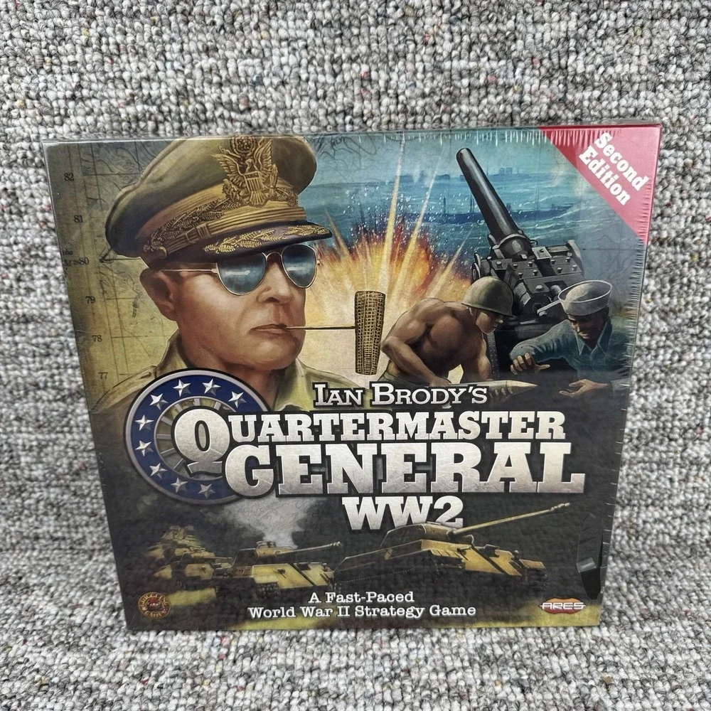 Quartermaster General WW2 2nd Edition Board Game Ian Brody's New